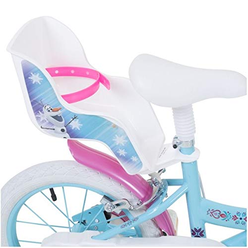 Disney - Bicicleta infantil, color blanco y azul, tamaño 14 pulgadas