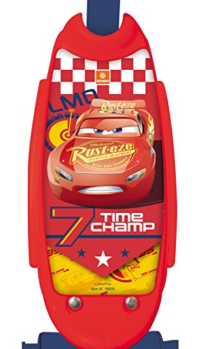 Disney Cars The Movie Patinete 3 Ruedas con Bolsa Cars 3, 10&quot (Mattel 18005)