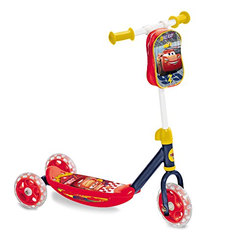 Disney Cars The Movie Patinete 3 Ruedas con Bolsa Cars 3, 10&quot (Mattel 18005)