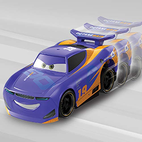 Disney Cars Vehículo Turbocarreras Danny Swervez, Coches de Juguetes niños +3 años (Mattel FYX43)