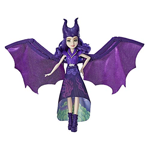 Disney Descendants Dragon Queen Mal, Fashion Doll Transforms to Winged Dragon