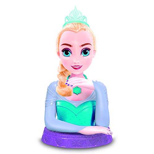 Disney - Elsa Busto Deluxe (Giochi Preziosi FRN58000) , color/modelo surtido