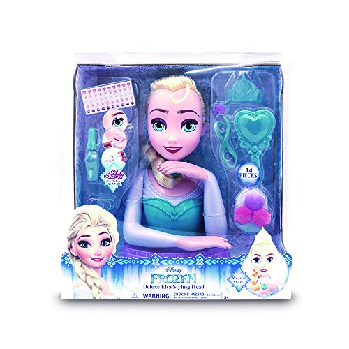 Disney - Elsa Busto Deluxe (Giochi Preziosi FRN58000) , color/modelo surtido