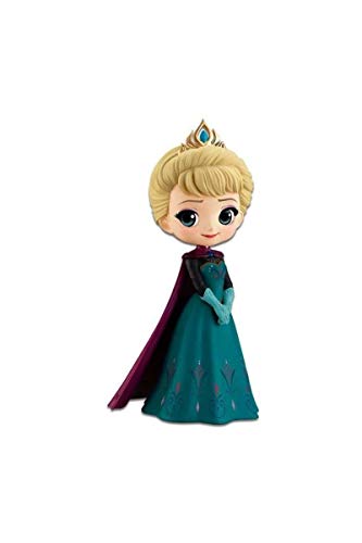 Disney Elsa Figura QPOSKET Anna 14 CM, Multicolor (1)