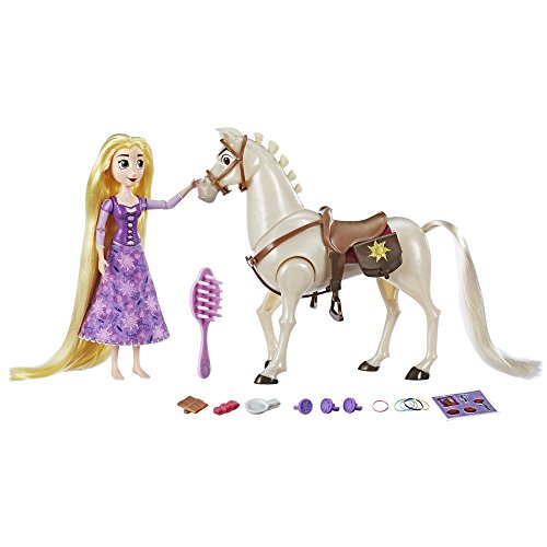 Disney Enredados - Pack de Rapunzel y Caballo Maximus (Hasbro C2761EU4)