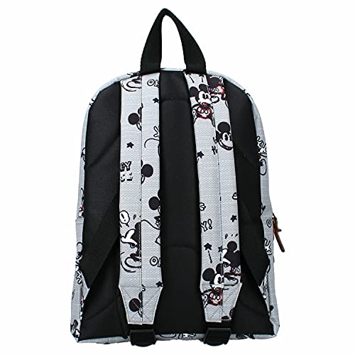 Disney Fashion Mochila Mickey Mouse That One Friend, color gris, talla única