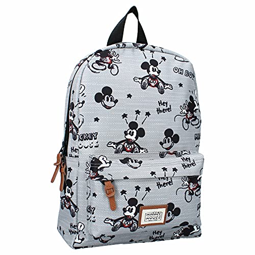 Disney Fashion Mochila Mickey Mouse That One Friend, color gris, talla única