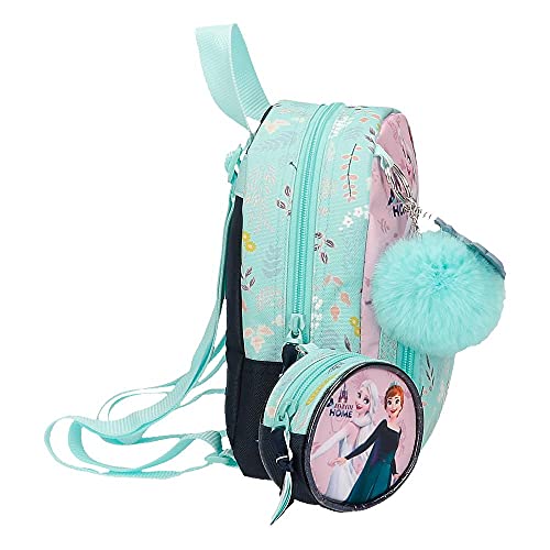 Disney Frozen Arendelle is Home Mochila Guardería Azul 19x23x8 cms Poliéster 3,5L