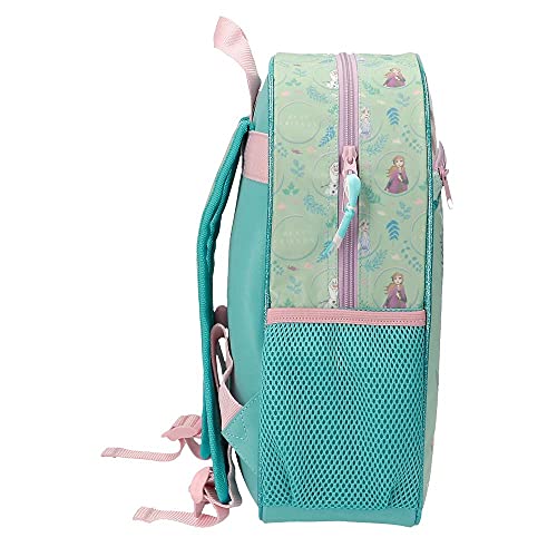 Disney Frozen Follow Your Dreams Mochila Adaptable Azul 27x33x11 cms Poliéster 9,8L