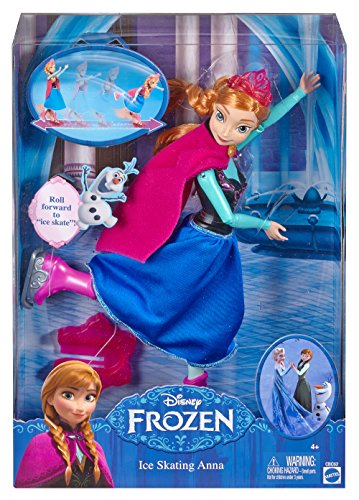 Disney Frozen - Muñeca Patinadora, Anna (Mattel CBC62)