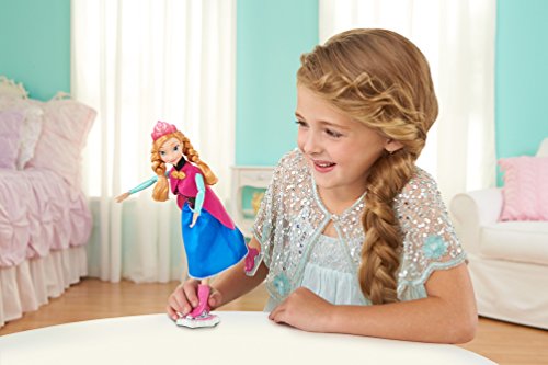 Disney Frozen - Muñeca Patinadora, Anna (Mattel CBC62)