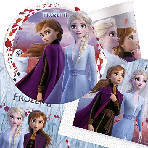 Disney Frozen Vajilla, color azul (Procos 15335)