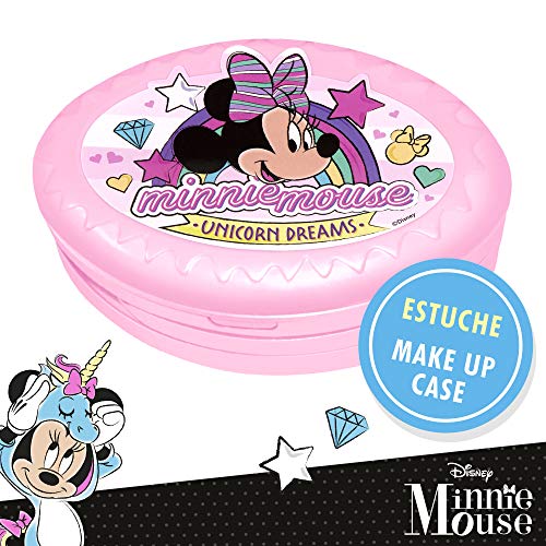 Disney - Maletín maquillaje Minnie Mouse para niños y niñas 5 años, Pintauñas Niñas, Manicura juguete (77199)