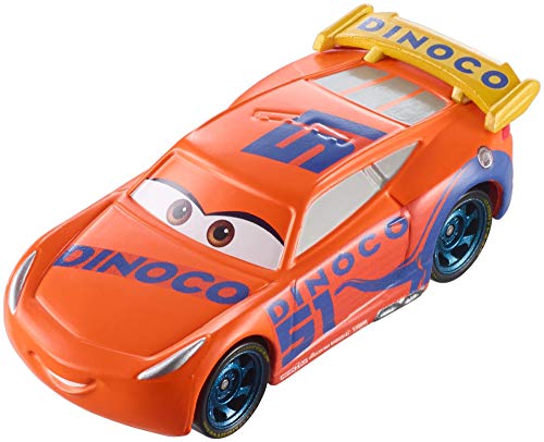 Disney Mattel GDK06 Pixar Cars 3 - Vehículo Dinoco Cruz Ramirez Cambio De Color, Coche De Juguete, Multicolor