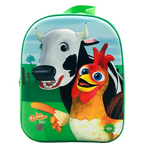 Disney Mochila con Luz Y Sonido, Unisex niños, Multicolor, 24x32x9