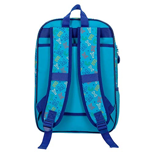 Disney Mochila Escolar Mickey Stars, 29x38x12 cm, Azul