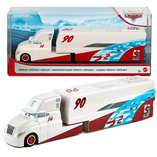 Disney Pixar Cars World of Cars Exclusive Ponchy Wipeout Hauler 1:55 Scale