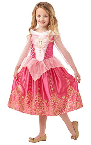 Disney Princess - Disfraz Bella Durmiente Classic DLX Inf, Multicolor, L (Rubies 640714-L)