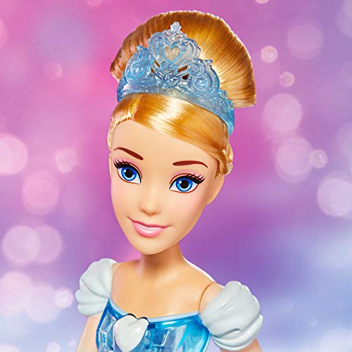 Disney Princess Muñeca de Cinderella Fd Royal Shimmer, Multicolor (Hasbro F08975X7)