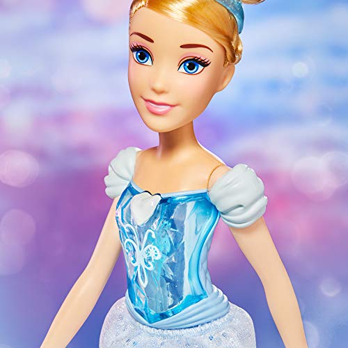 Disney Princess Muñeca de Cinderella Fd Royal Shimmer, Multicolor (Hasbro F08975X7)