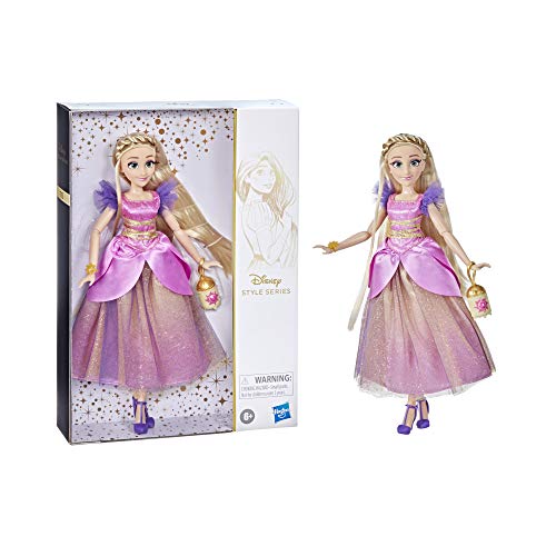 Disney Princess Style Series 10 Rapunzel, muñeca de Moda de Estilo contemporáneo, Ropa y Accesorios, Juguete para niñas de 6 años en adelante (Hasbro F1247)