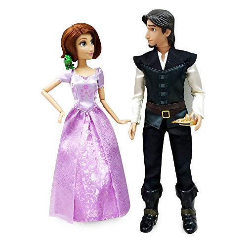 Disney Rapunzel and Flynn Classic Doll Set – 11 ½ Inches and 12 Inches