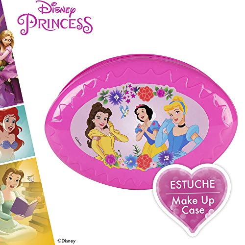 Disney - Set maquillaje Princesas Disney para niñas y niños 5 años, Pintauñas, Manicura juguete, Regalos para niñas (77214)