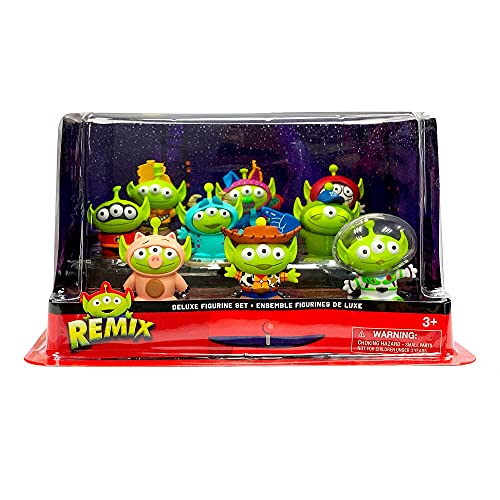 Disney Store Set de Juego de Figuras Combinadas Deluxe Alien Remix - Set de 9 Piezas - Toy Story