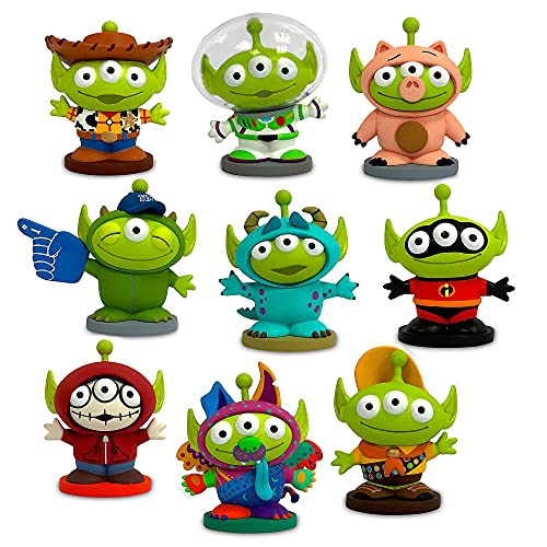 Disney Store Set de Juego de Figuras Combinadas Deluxe Alien Remix - Set de 9 Piezas - Toy Story