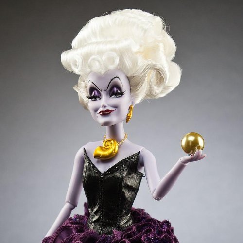 Disney Store.Ursula La Sirenita Ariel Muñeca Barbie Villains