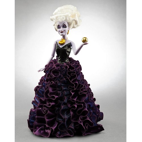 Disney Store.Ursula La Sirenita Ariel Muñeca Barbie Villains