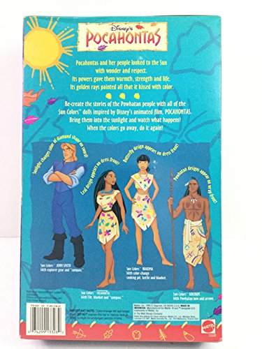 Disney Sun Colors Pocahontas Doll by Mattel by Disney