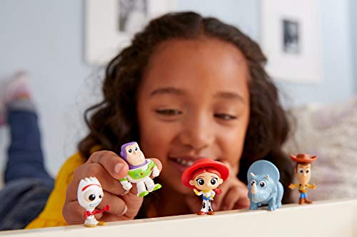 Disney Toy Story 4 Pack de 5 Mini Figuras de la Película, Juguetes Niños +3 Años (Mattel GDL64)