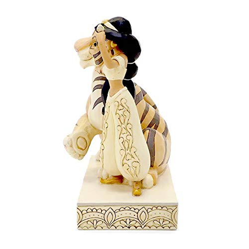 Disney Traditions, Figura de Jazmin y el tigre Raja de" Aladín", para coleccionar, Enesco