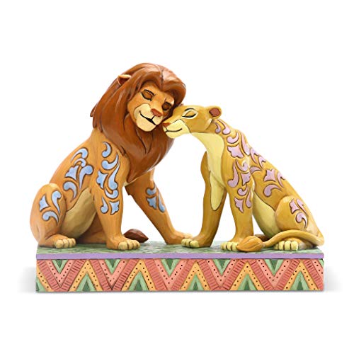 Disney Traditions, Figura de Simba y Nala del "El Rey León", para coleccionar, Enesco