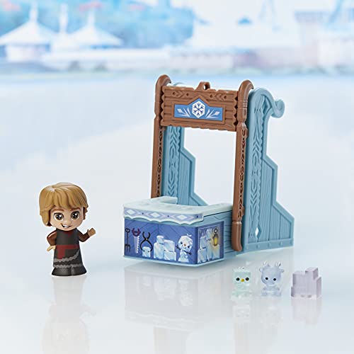 Disney's Frozen 2 Twirlabouts Series 1 Kristoff Juego de Trineo para Tienda, Incluye muñeca Kristoff y Accesorios, Juguete para niños de 3 años en adelante