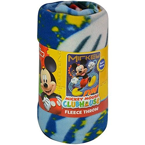 Disneys Mickey Mouse FUN Fleece Throw