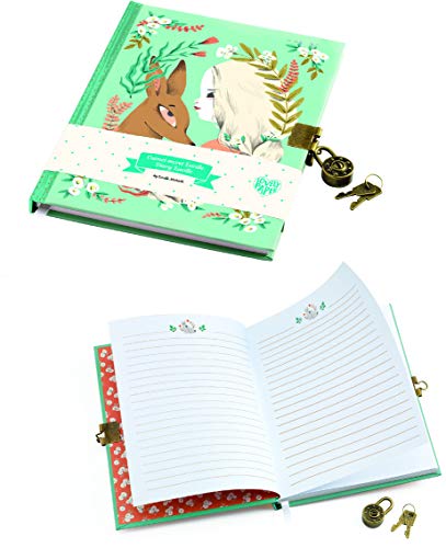 Djeco- Cuadernos Secrets, Color Mixto (37053610)