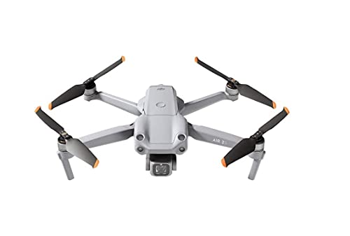 DJI Air 2S- Drone, Quadcopter, 3 Ejes Gimbal con Cámara, Vídeo en 5.4K, Sensor CMOS de 1 pulgada, Detección de obstáculos en 4 direcciones, Transmisión en FHD desde 12 km (FCC), MasterShots, Gris