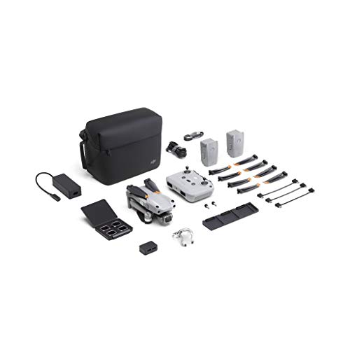 DJI Air 2S Fly More Combo- Drone, 3 Ejes Gimbal con Cámara, Vídeo en 5.4K, Sensor CMOS de 1 pulgada, Detección de obstáculos en 4 direcciones, Transmisión en FHD desde 12 km (FCC), MasterShots, Gris