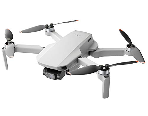 DJI Mini 2 - Ultraligero y Plegable Drone Quadcopter, 3 Ejes Gimbal con Cámara 4K, Foto 12MP, 31 Minutos de Vuelo, OcuSync 2.0 HD Transmisión de Vídeo, Sin Tarjeta, Sin Care Refresh