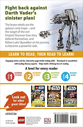 DK Readers L2: LEGO Star Wars: The Empire Strikes Back (DK Readers Level 2)