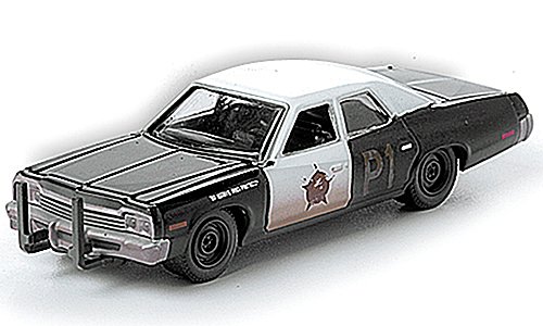 Dodge Monaco, Bluesmobile from dem film Blues Brothers, 1974, Model Car, Ready-made, Greenlight 1:64 by Greenlight