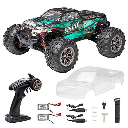 DOMIBOT Coche Teledirigido Todoterreno 62km/h 40 Minutos 4X4 1/16 Coche Radiocontrol Adulto RC Crawler Escala Brushless Motor Alta Velocidad Q109Q