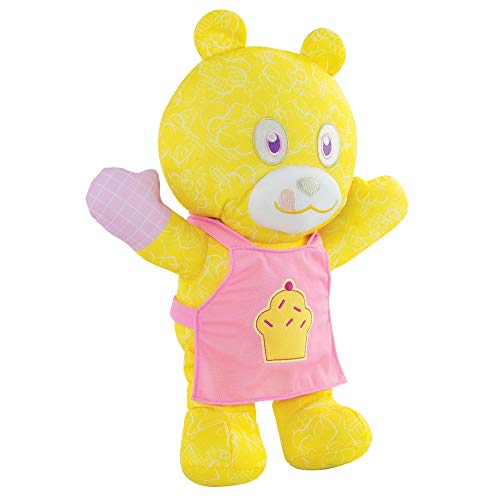 Doodle Bear Juego de 35,56 cm para niños con diseño de Oso de Chef y 3 marcadores Lavables, Kit de Manualidades de Juguete Suave para niños, Apto para niños y niñas a Partir de 3 años