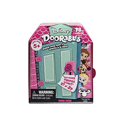 Doorables- Mini muñecas Sorpresa de Disney para coleccionar (Famosa 700014654), Multicolor