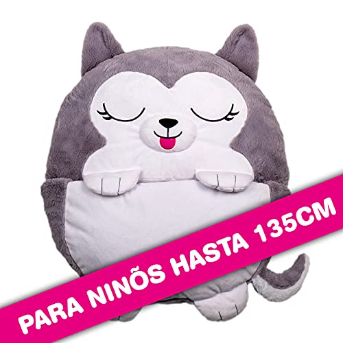 Dormi Locos- Husky, Color Gris (Concentra 506149)