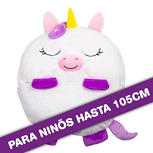 Dormi Locos Peluches Pequeños-Unicornio Blanco, Color (Concentra 506019)