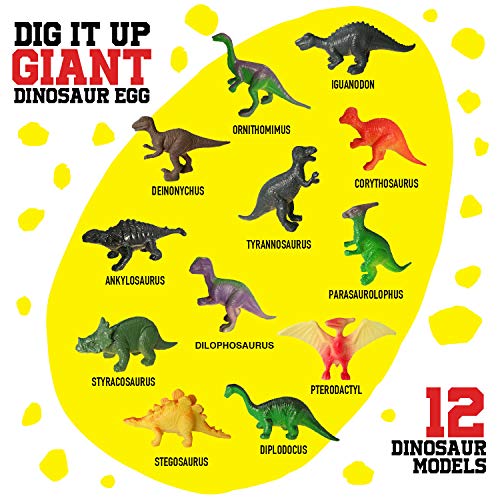 Dr. Daz Juego de excavación de dinosaurio grande, juguete para niños, para niños a partir de 6, 7, 8, 9, 10 años