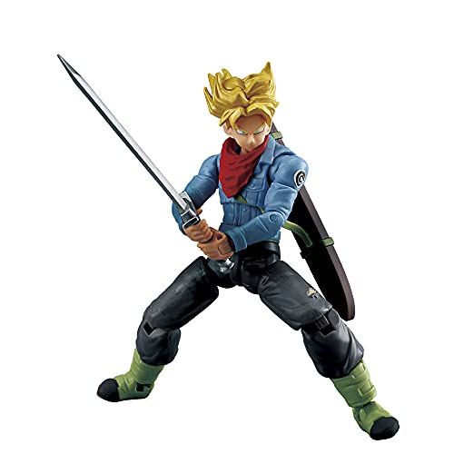 Dragon Ball Evolve Figura de Accion Super Saiyan Trunks Multicolor 36279